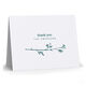 Sketched Branch Thank You Folded Note Cards - Raised Ink Image 4 of 4